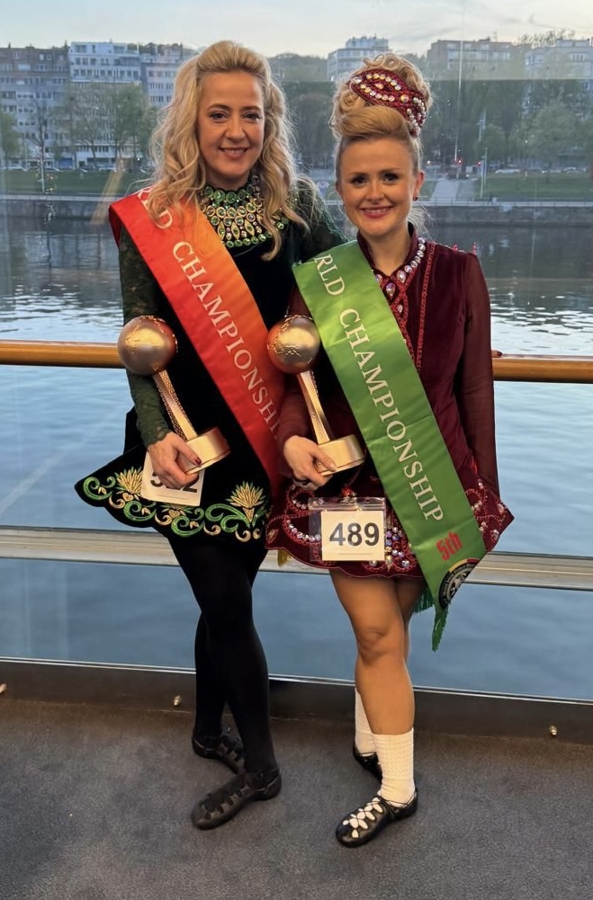 Laura & Lizzie at the World Championships 2025